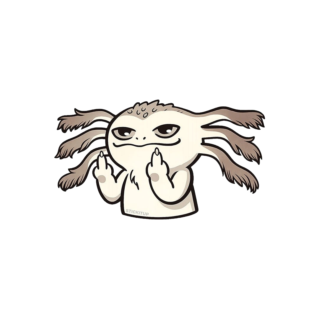 Cheeky Bunny Sticker